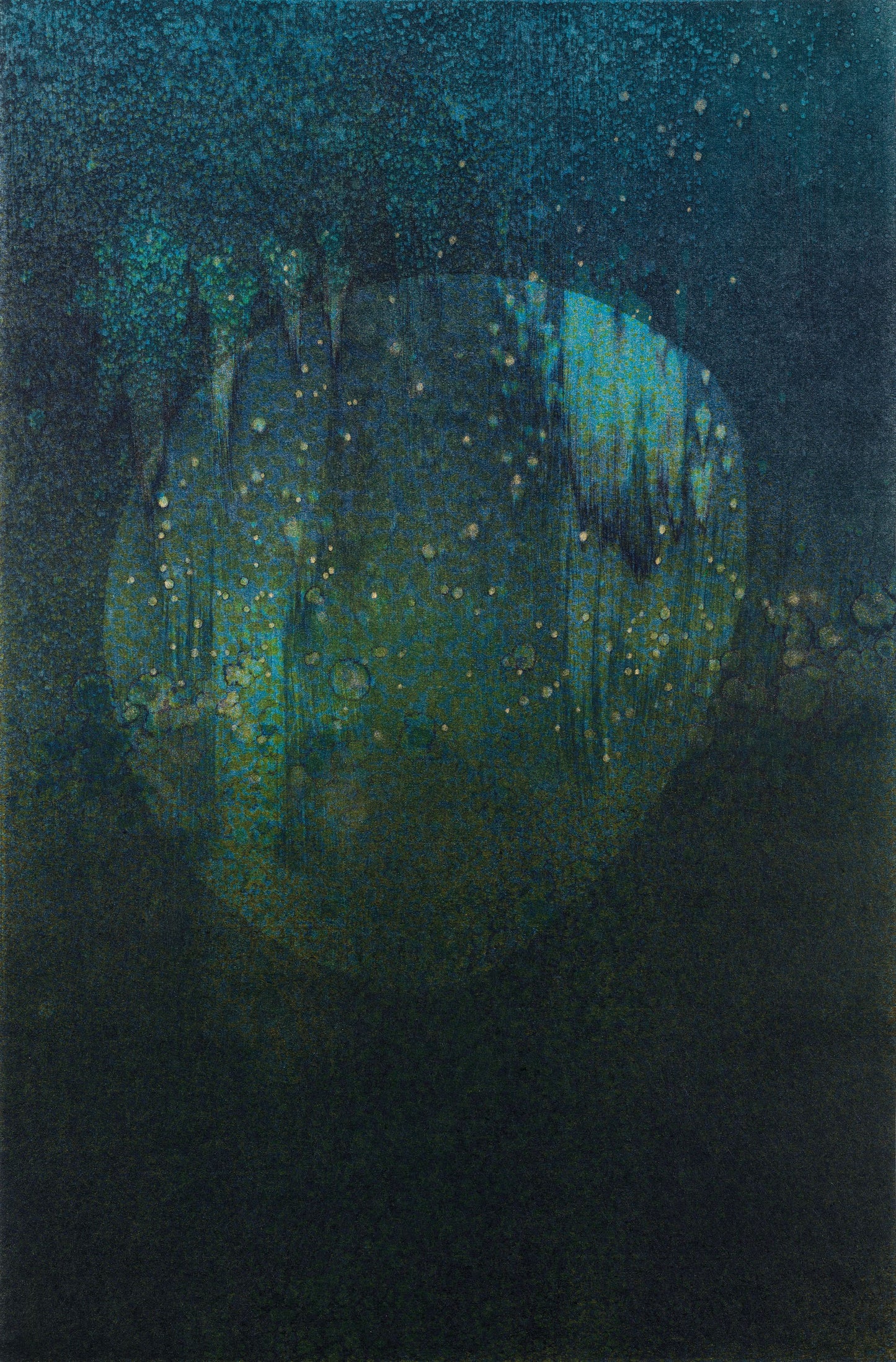 Time and Tide Gibbous Moon (framed)