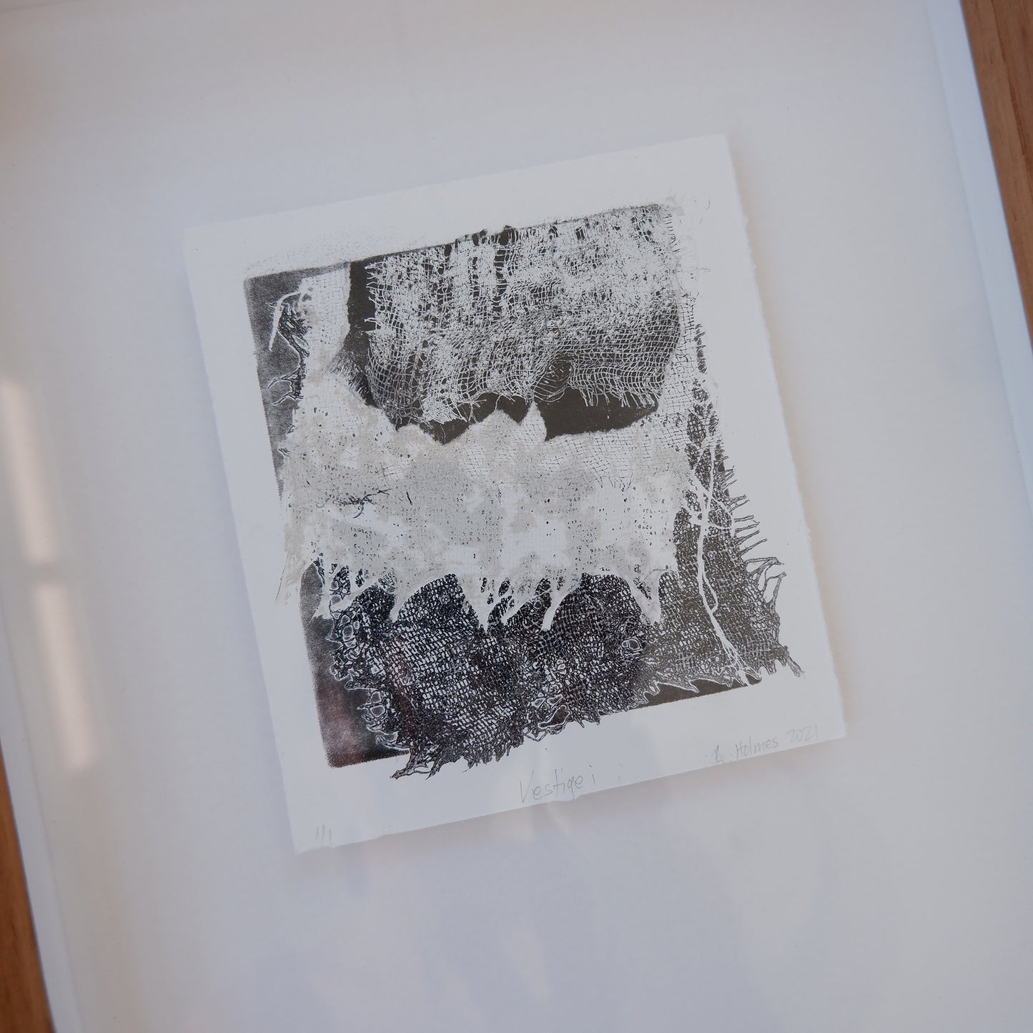 Vestige iii (framed)