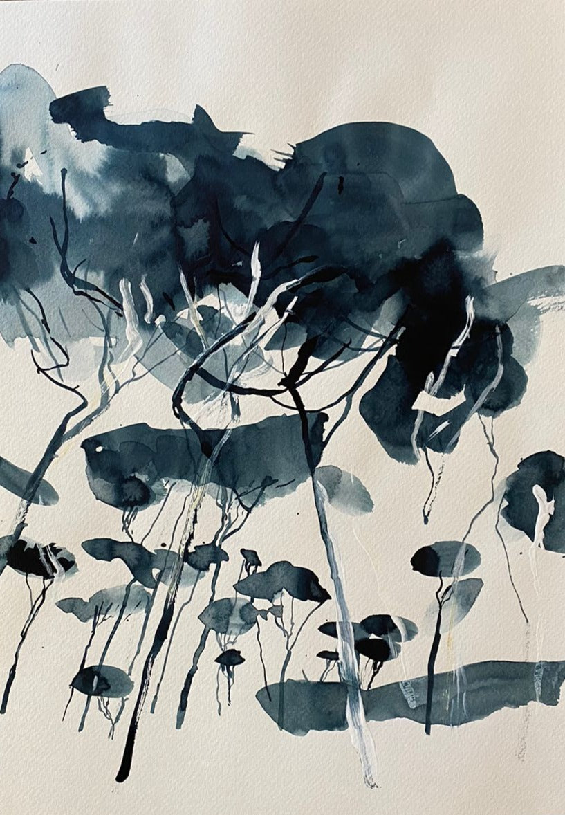 Urban Park, Rome (framed)