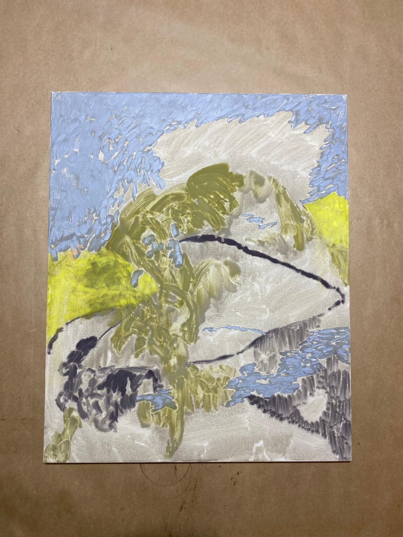 Slipped under Summer's tongue (framed)