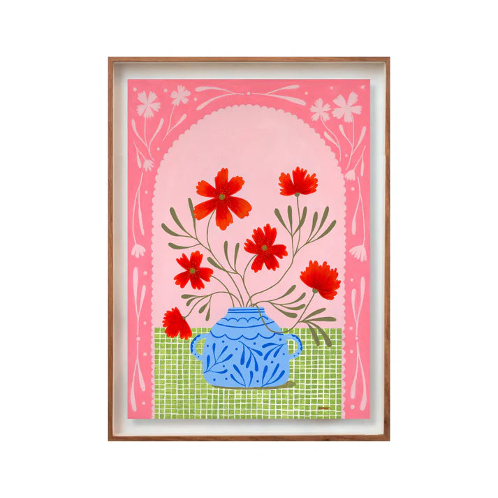 Window Dressing: A4 Fine art print (framed)