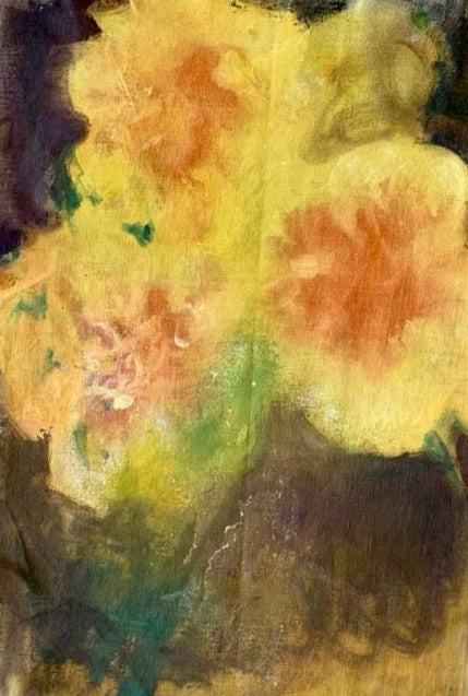 Yellow Peonies (framed)