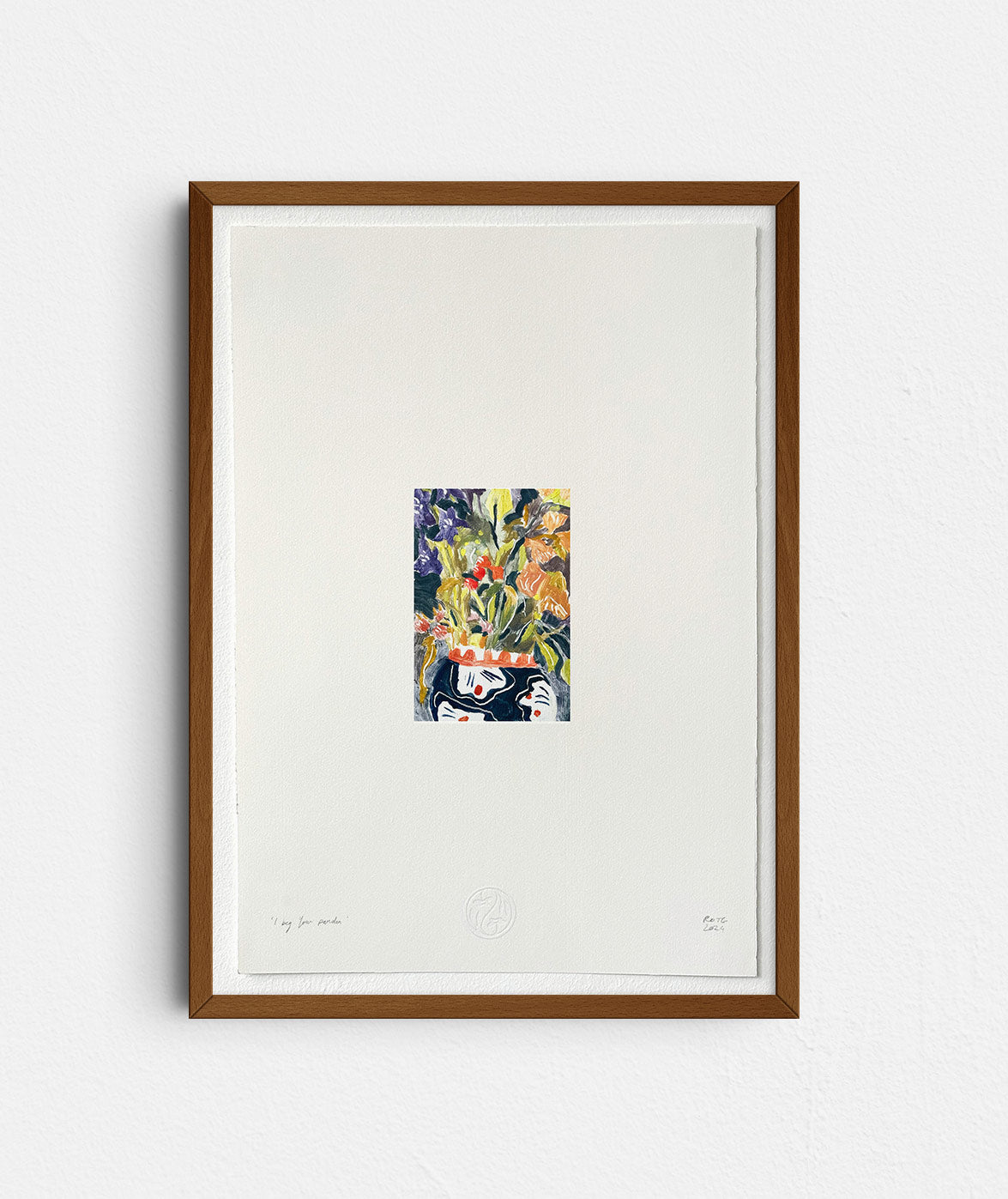 I beg. Your pardon (Framed)