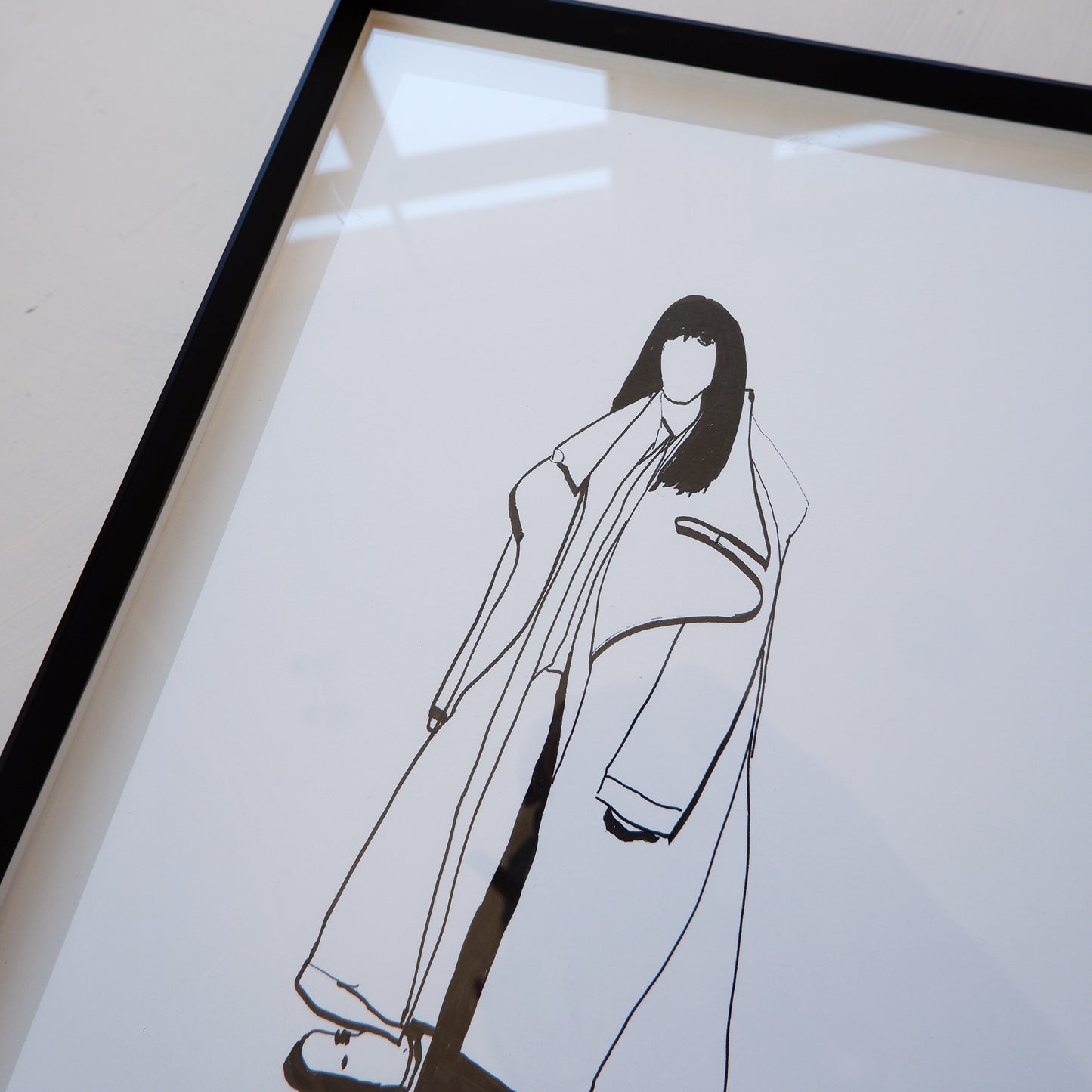 Blogging Royalty (framed)