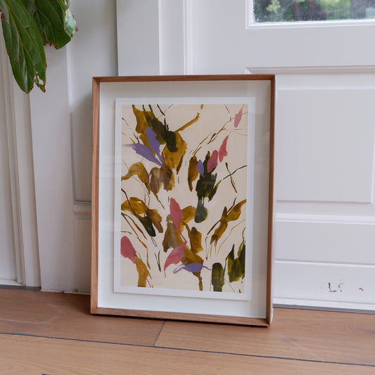 dusk garden (iv) (framed)