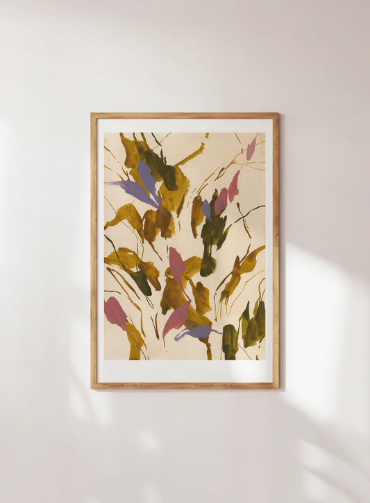 dusk garden (iv) (framed)