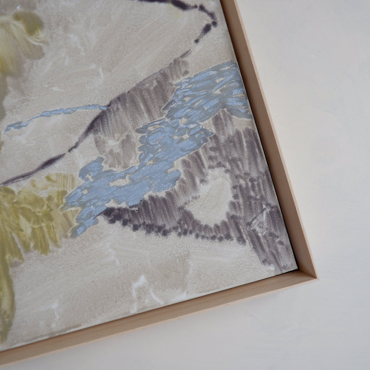 Slipped under Summer's tongue (framed)