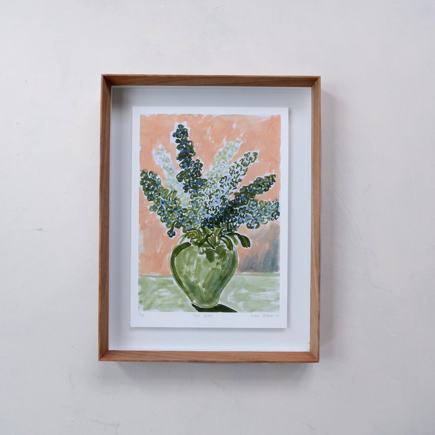 First Draft - Fine Art Print(framed)