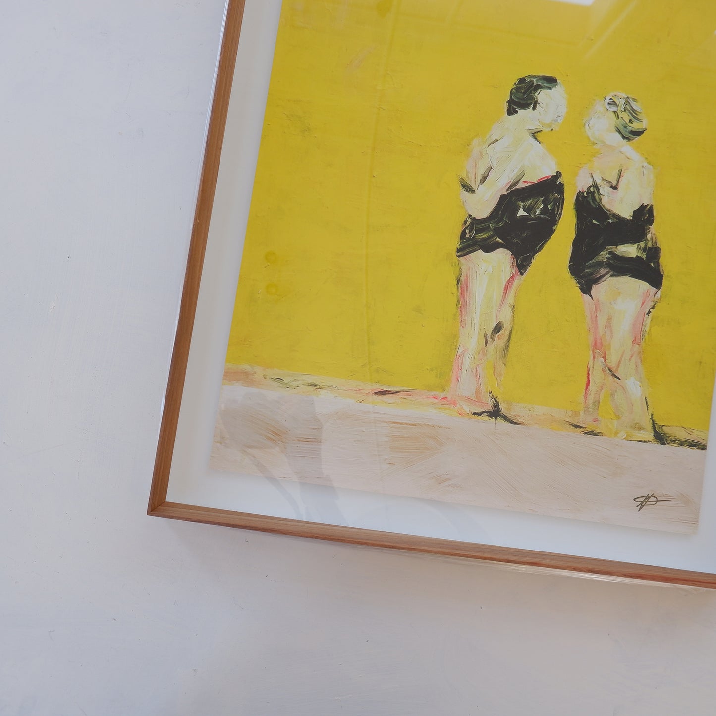 Gossip - Fine art print (Framed)