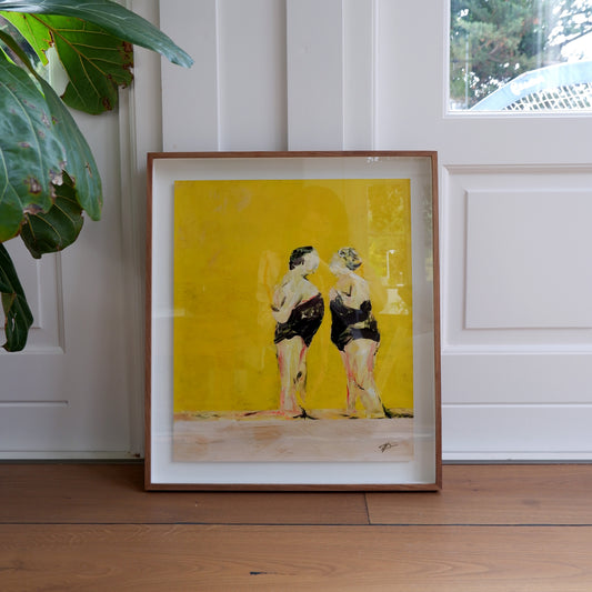 Gossip - Fine art print (Framed)