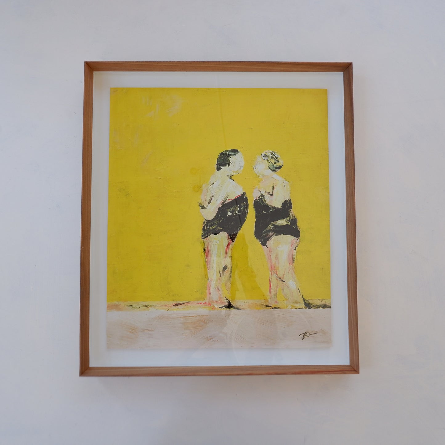 Gossip - Fine art print (Framed)