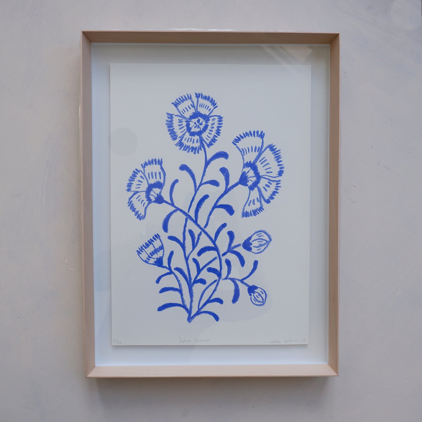 Indian Summer: Fine art print (framed)