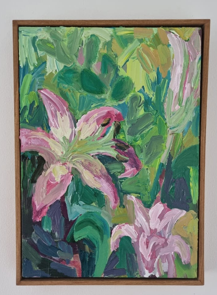 Oh, their perfume at night… (Framed)