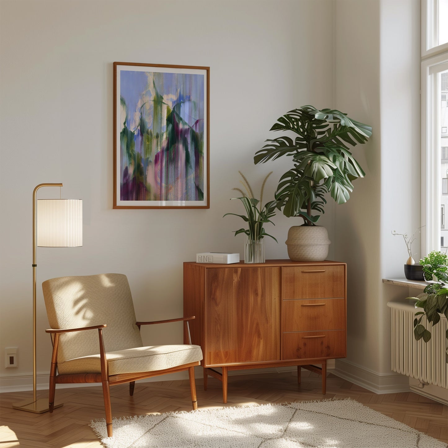 A reaping of peace - Fine Art Print (Framed)