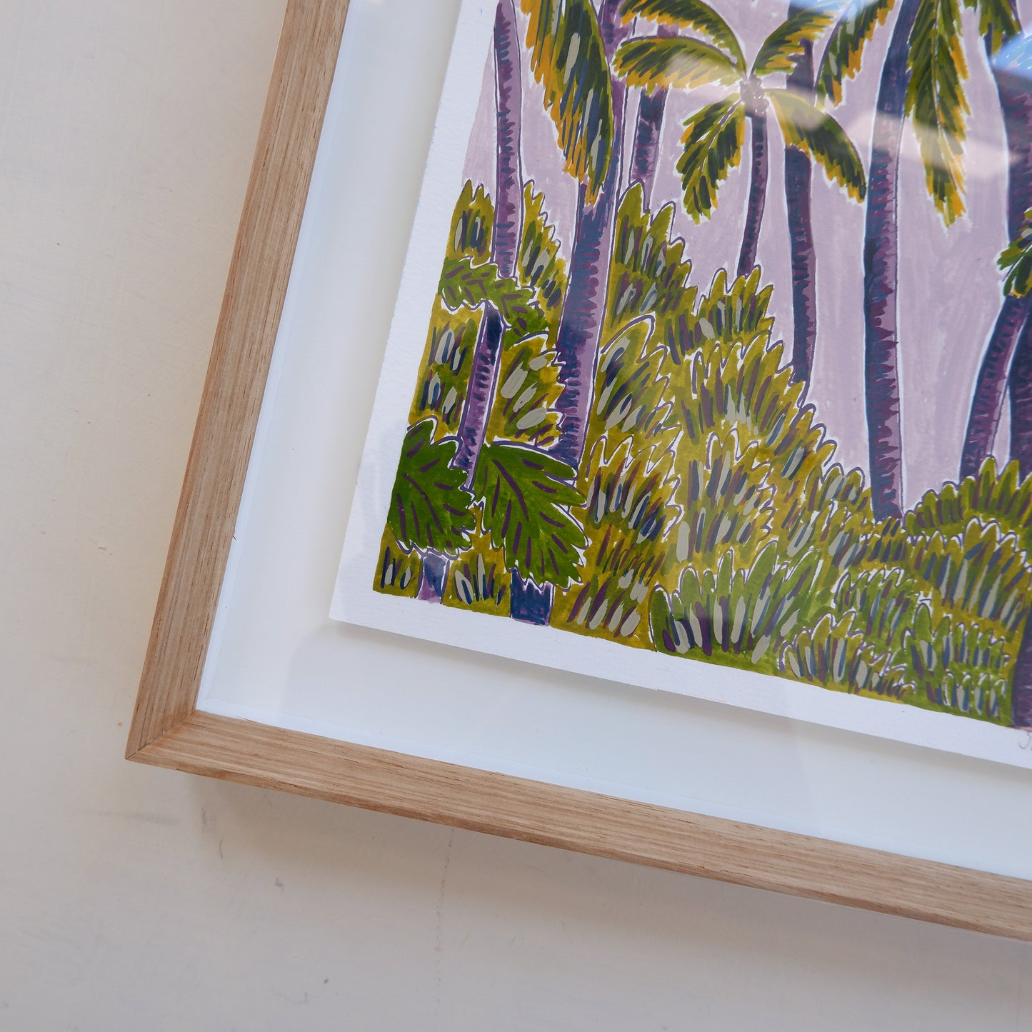 Balmy Palms 2 (Framed)