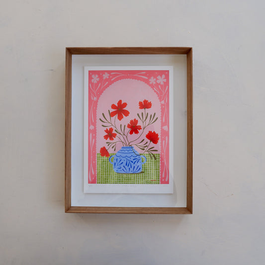 Window Dressing: A4 Fine art print (framed)