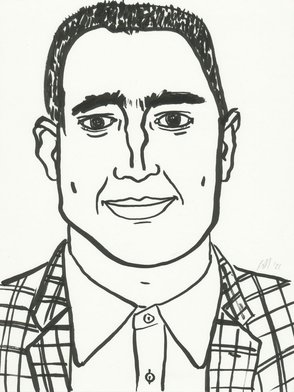 Portrait 106 (framed)