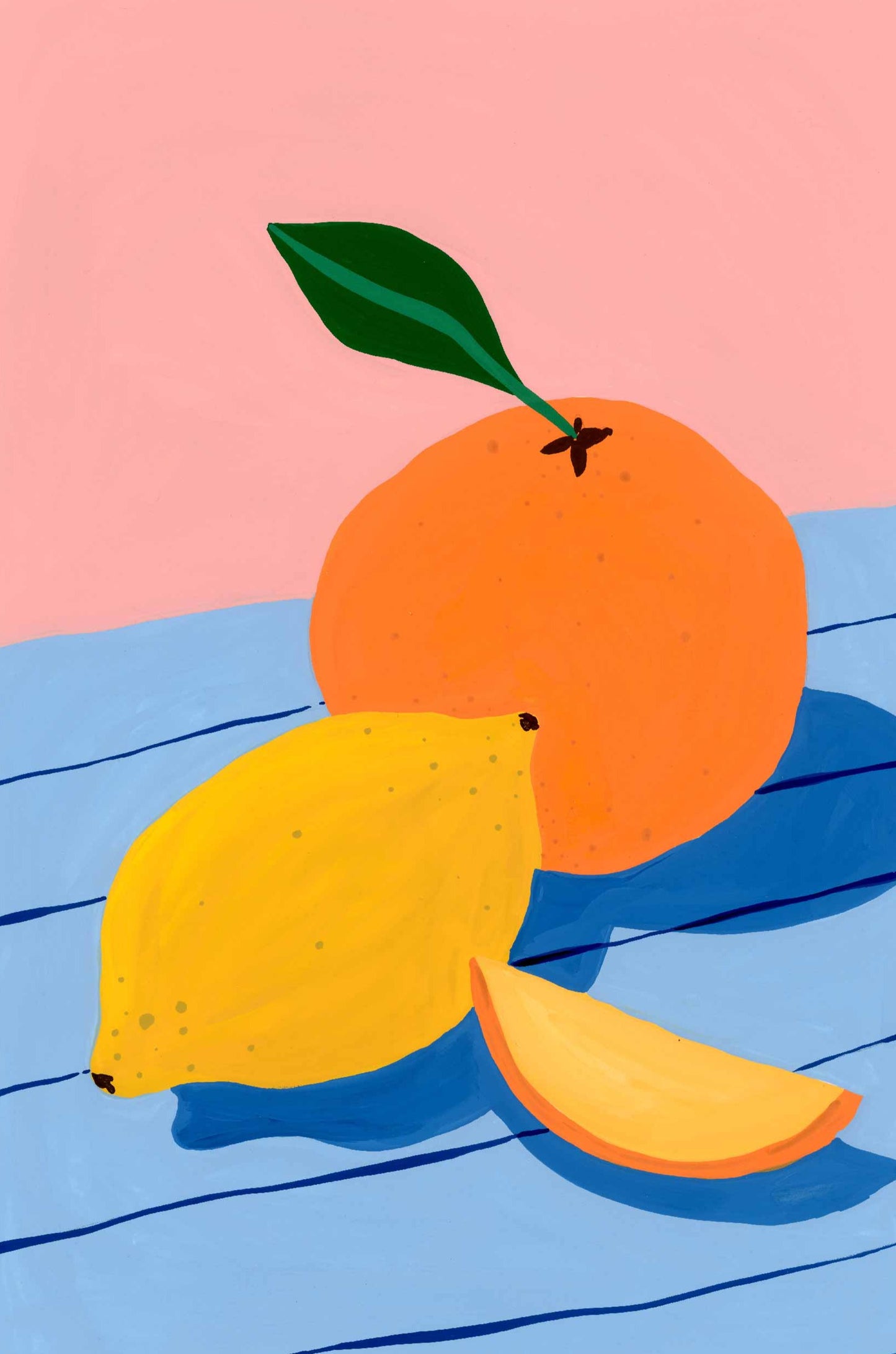 Sun Fruits: Fine art print (Framed)