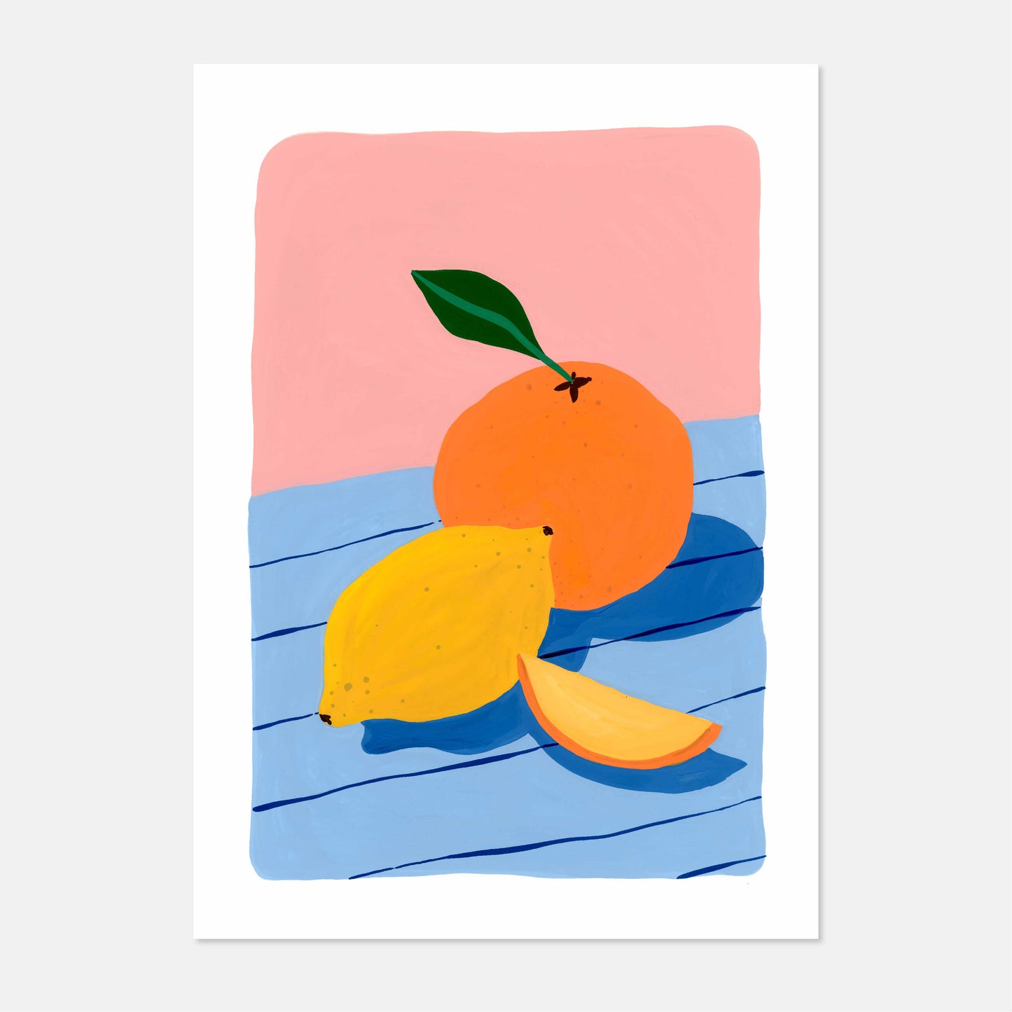 Sun Fruits: Fine art print (Framed)