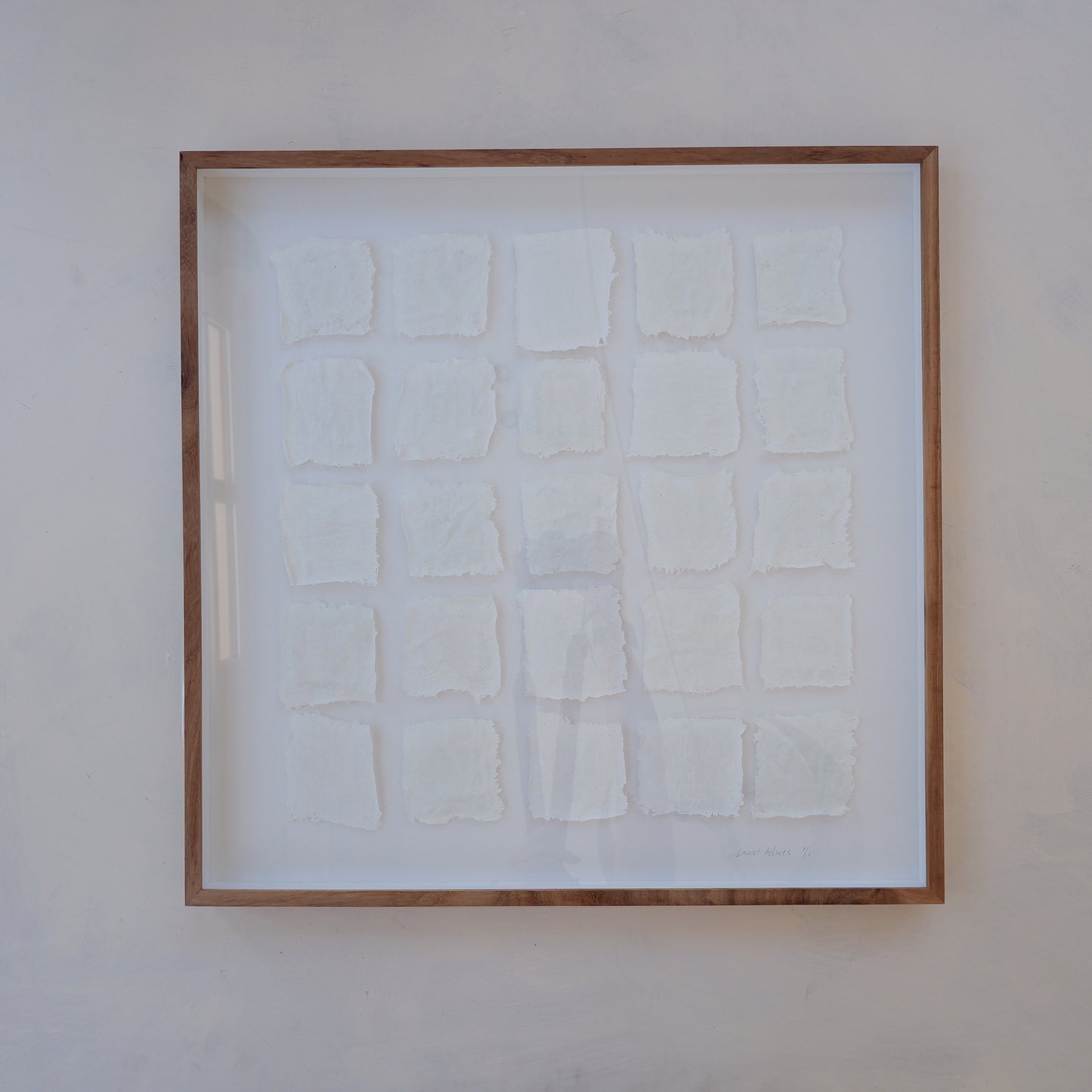 Ghost of the archive (25 shards) (framed)