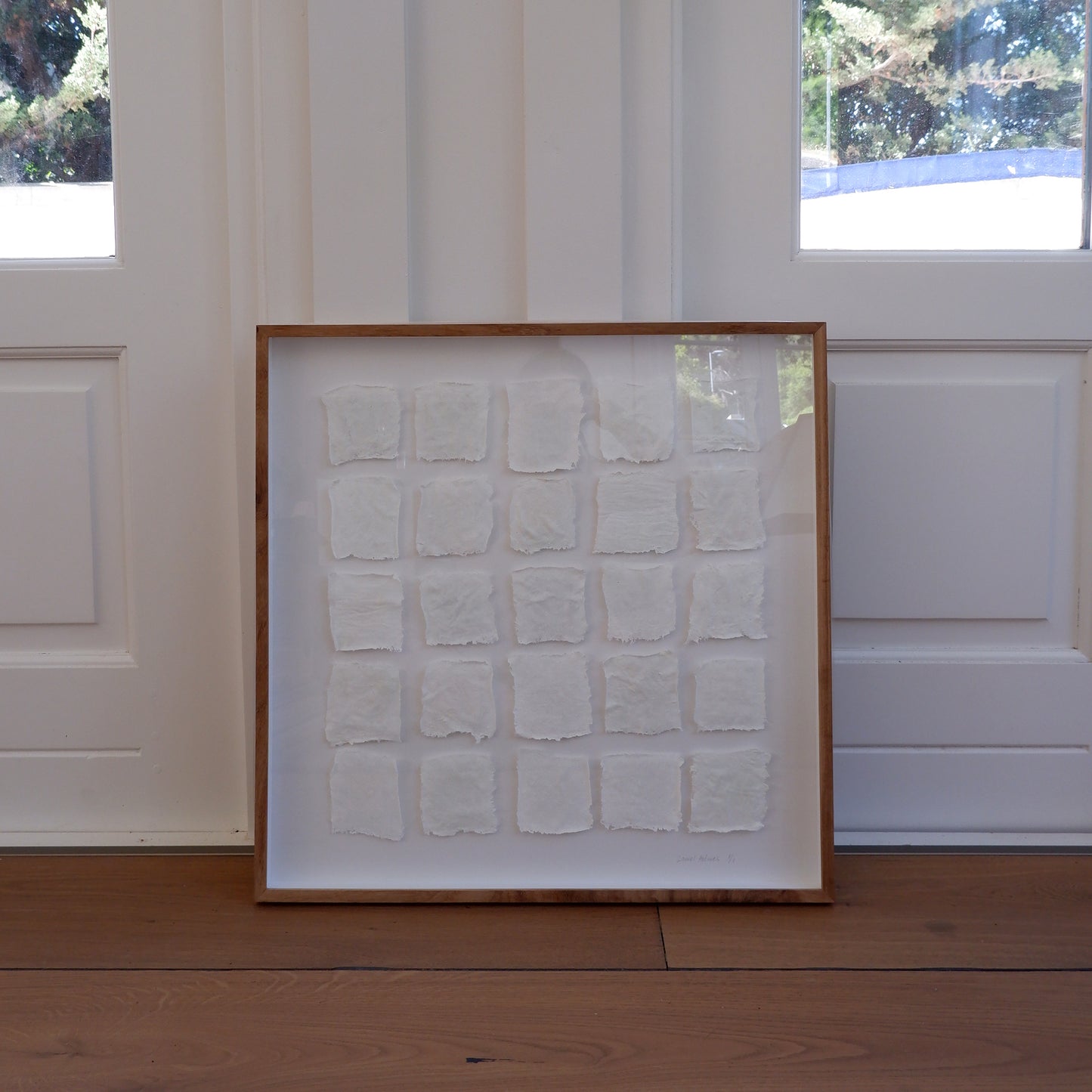 Ghost of the archive (25 shards) (framed)