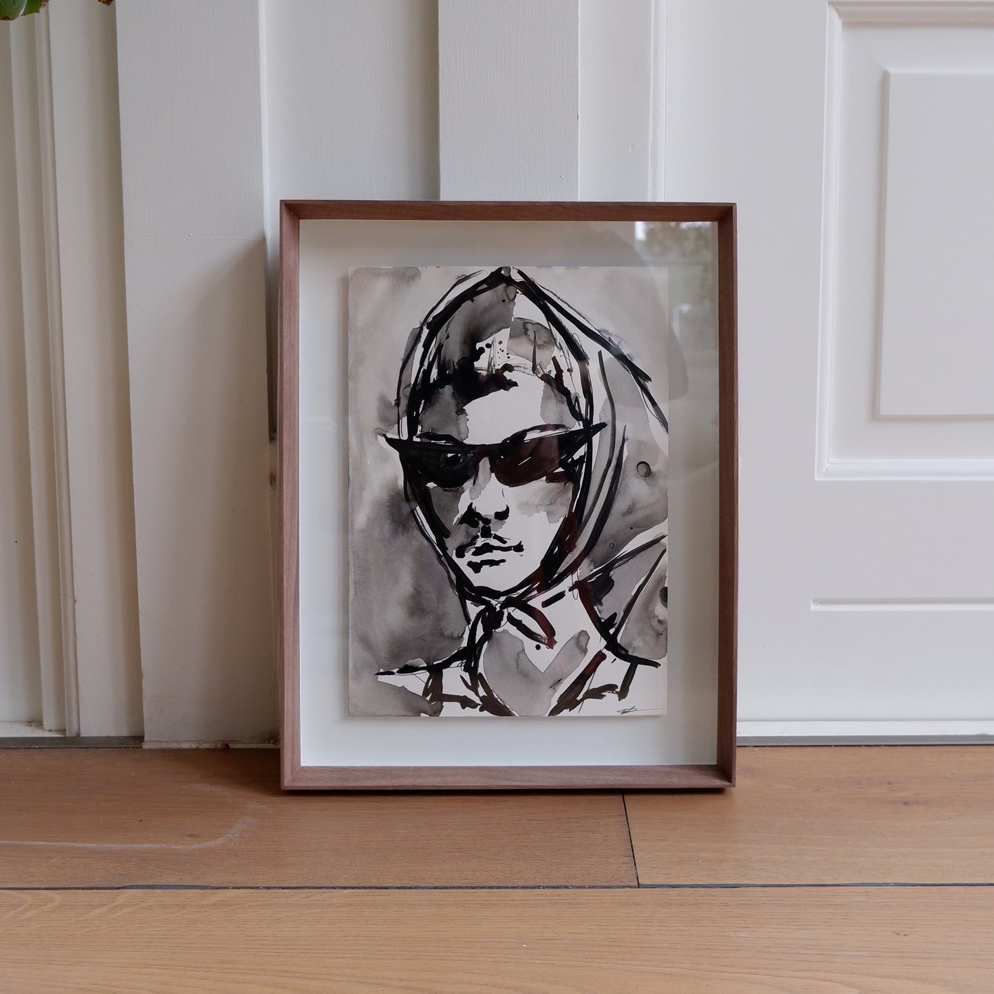 3 Sisters blk (Framed)