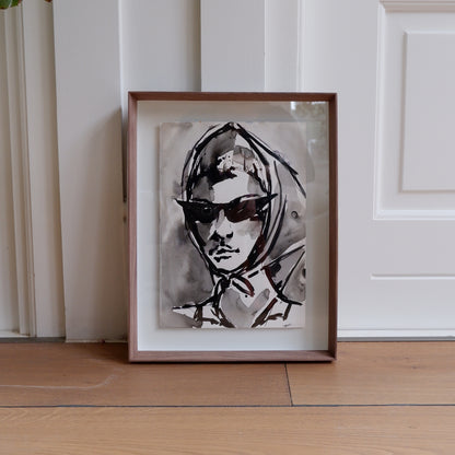 3 Sisters blk (Framed)