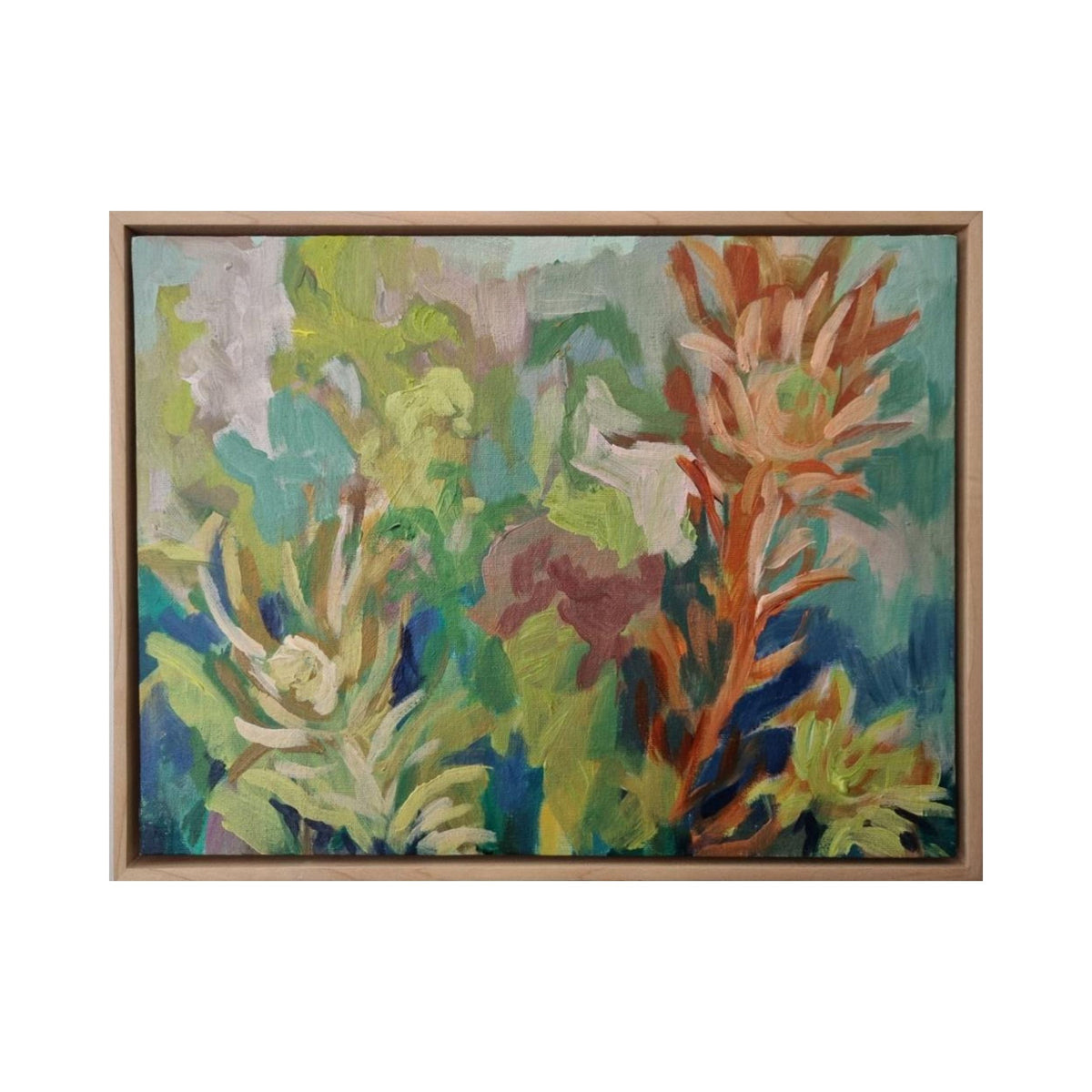 View on Fynbos (Framed)