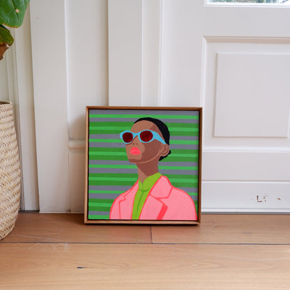 Amapiano Dancer (Framed)