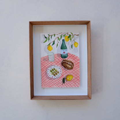 Brunch in Atrani (Framed)
