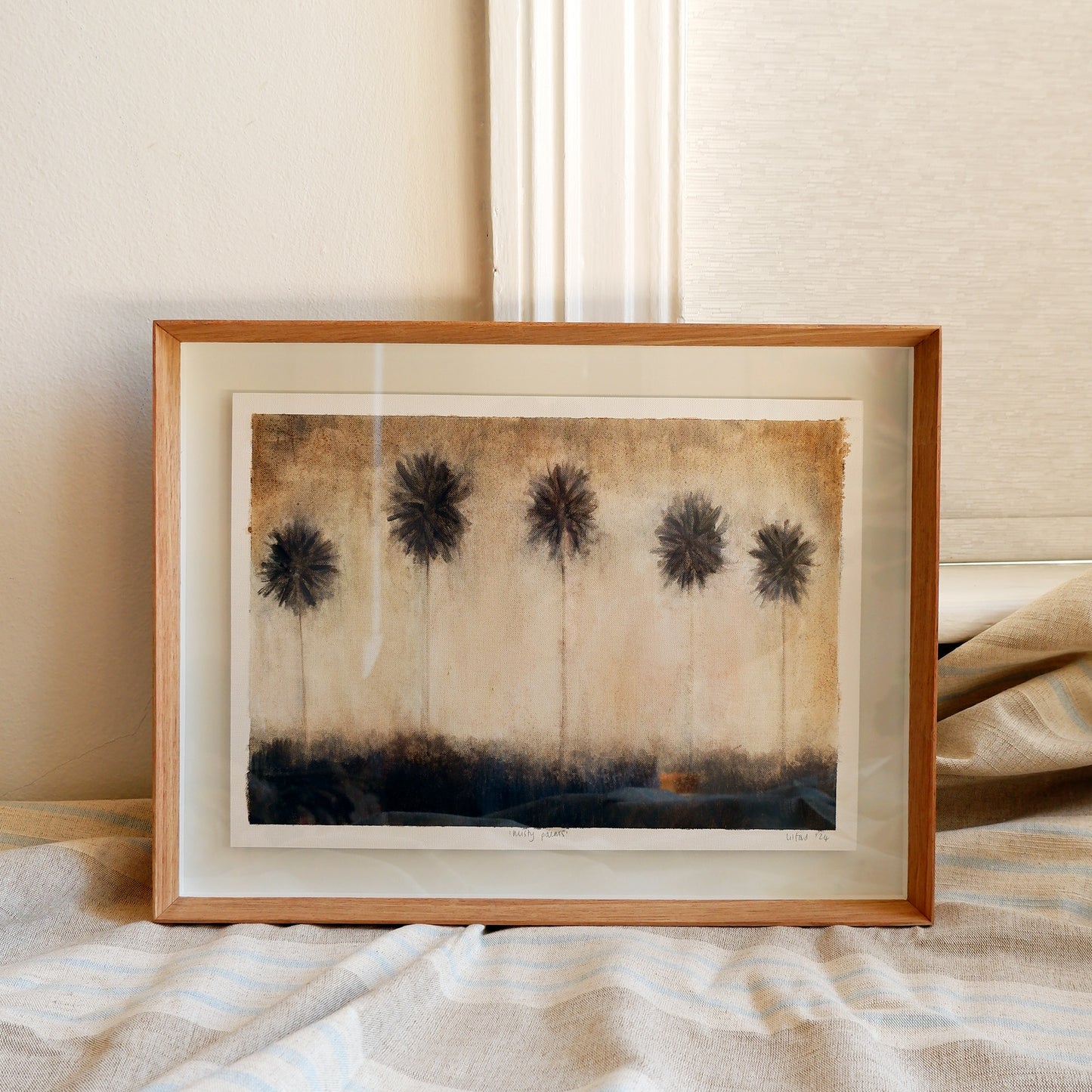 Misty Palms (Framed)