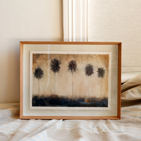 Misty Palms (Framed)