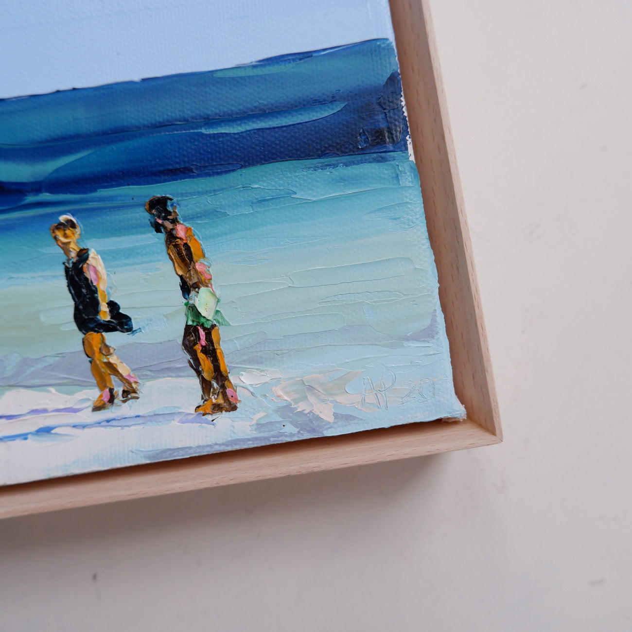 Coming ashore at the sandbank. Vilanculos