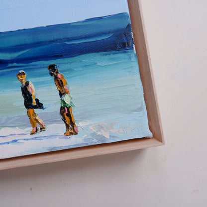 Coming ashore at the sandbank. Vilanculos