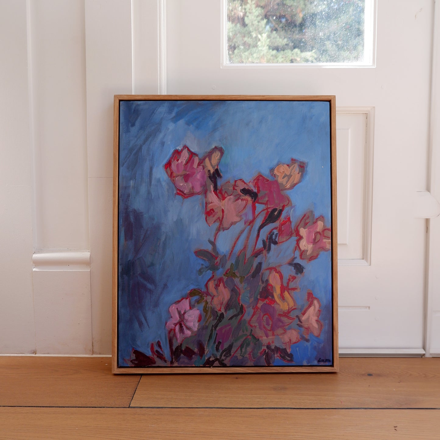 Dahlias from D (Framed)