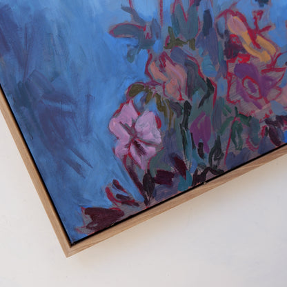 Dahlias from D (Framed)