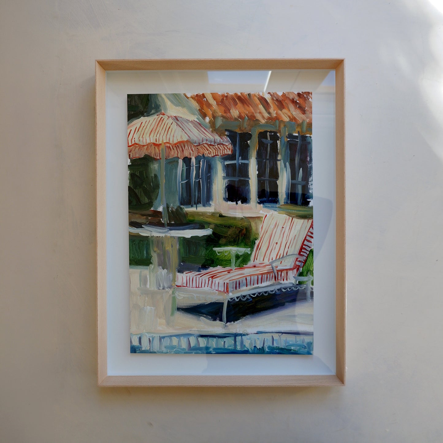 Claremont (Judy’s Pool, Several Christmases Ago) (Framed)