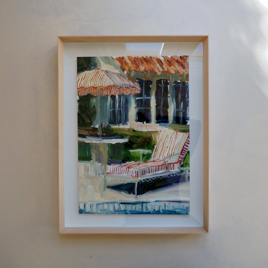 Claremont (Judy’s Pool, Several Christmases Ago) (Framed)