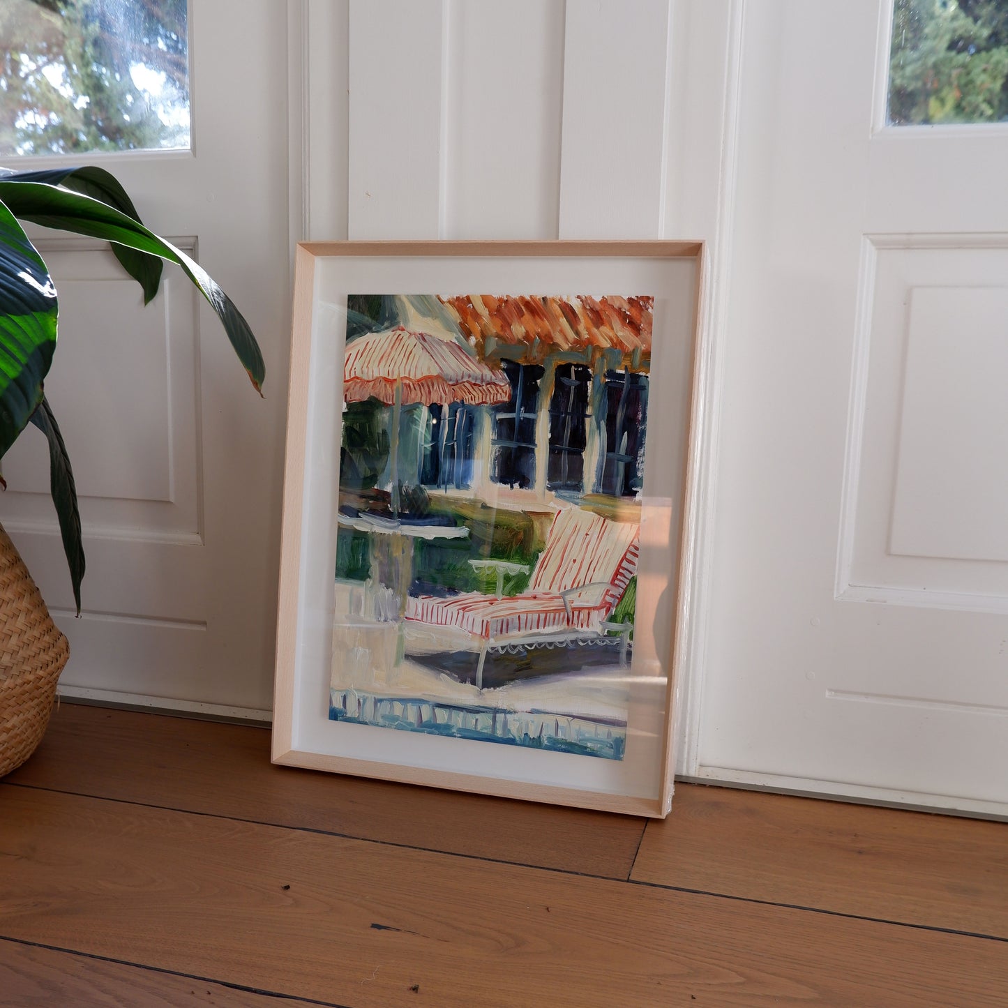 Claremont (Judy’s Pool, Several Christmases Ago) (Framed)
