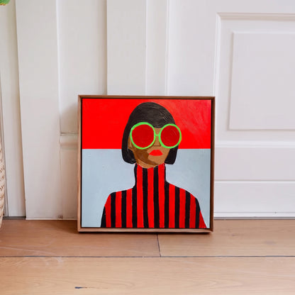 Fashion model (Framed)
