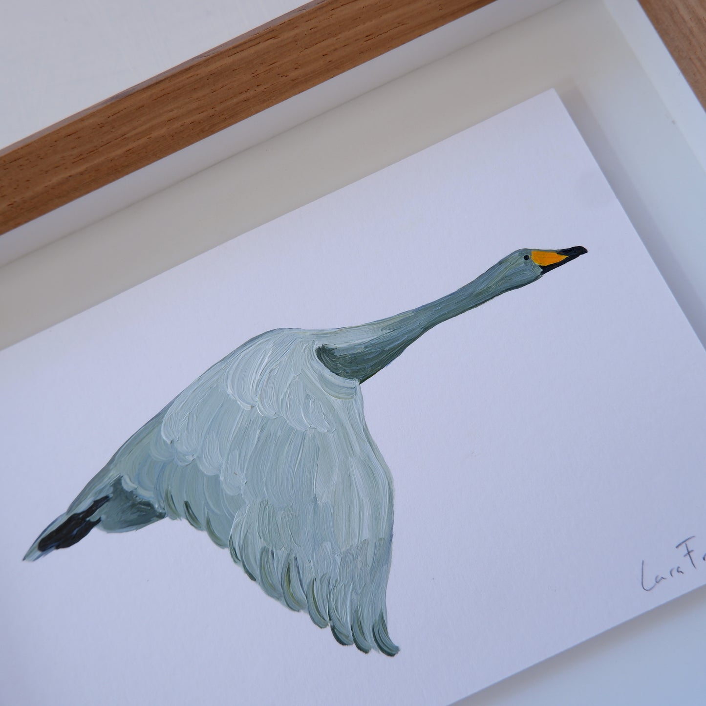 Favicon Swan (framed)