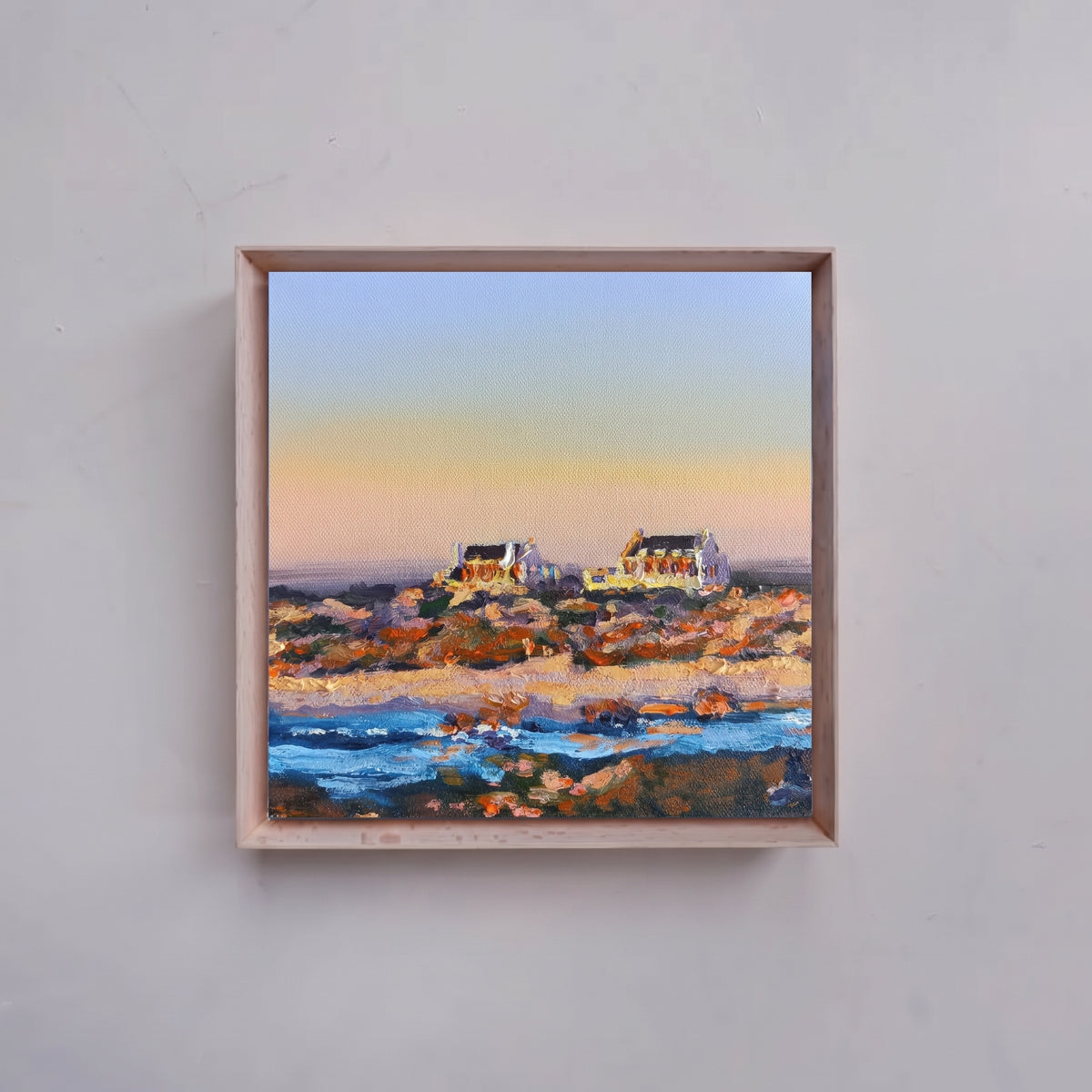 Cottages in Jacobsbaai (Framed)