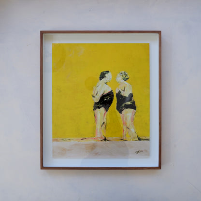 Gossip - Fine art print (Framed)