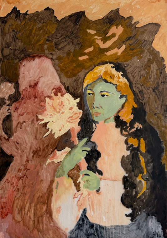 Holding On (framed)