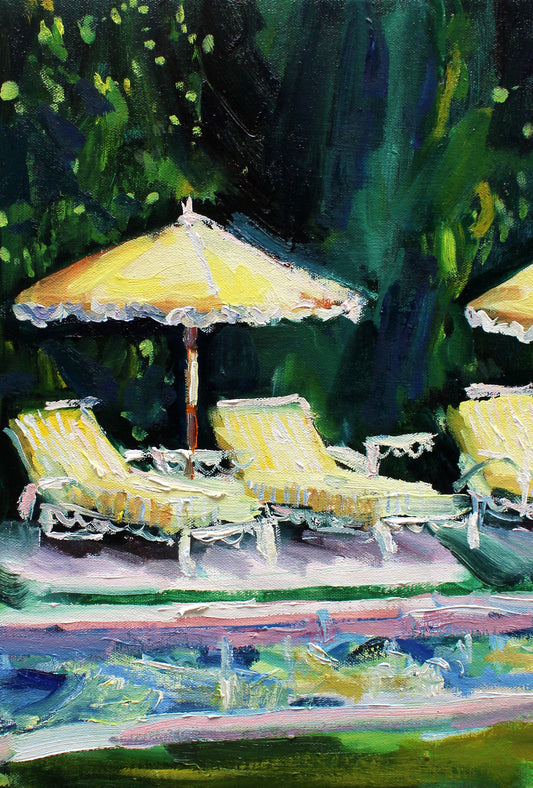 Citrine and Peridot (Framed)