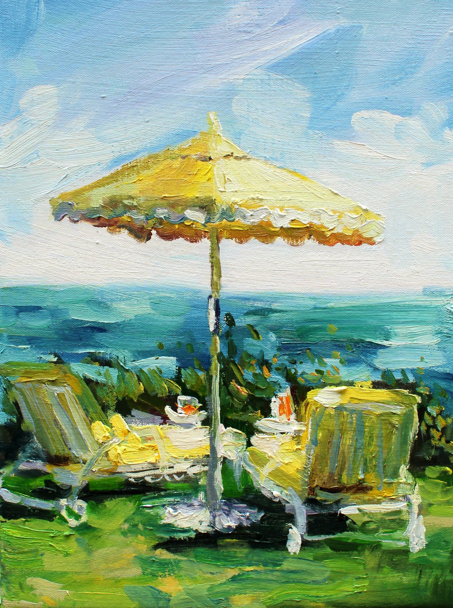 Almost Too Much Sun (Framed)