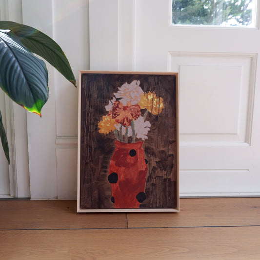 Bobbly Blooms(framed)