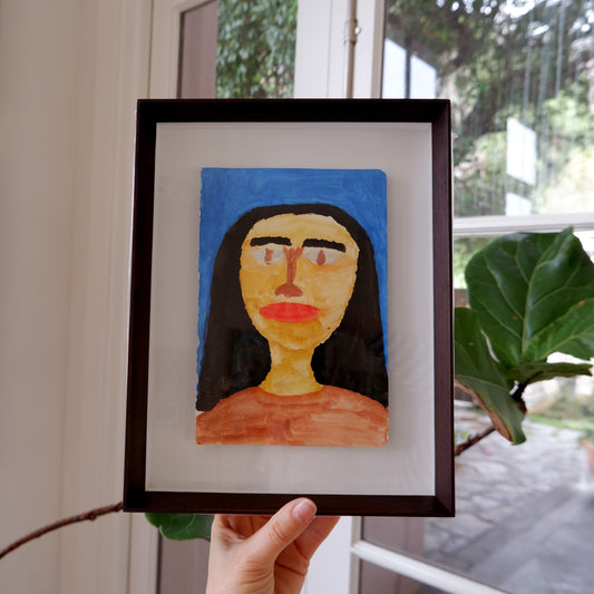 Awaiting (framed)