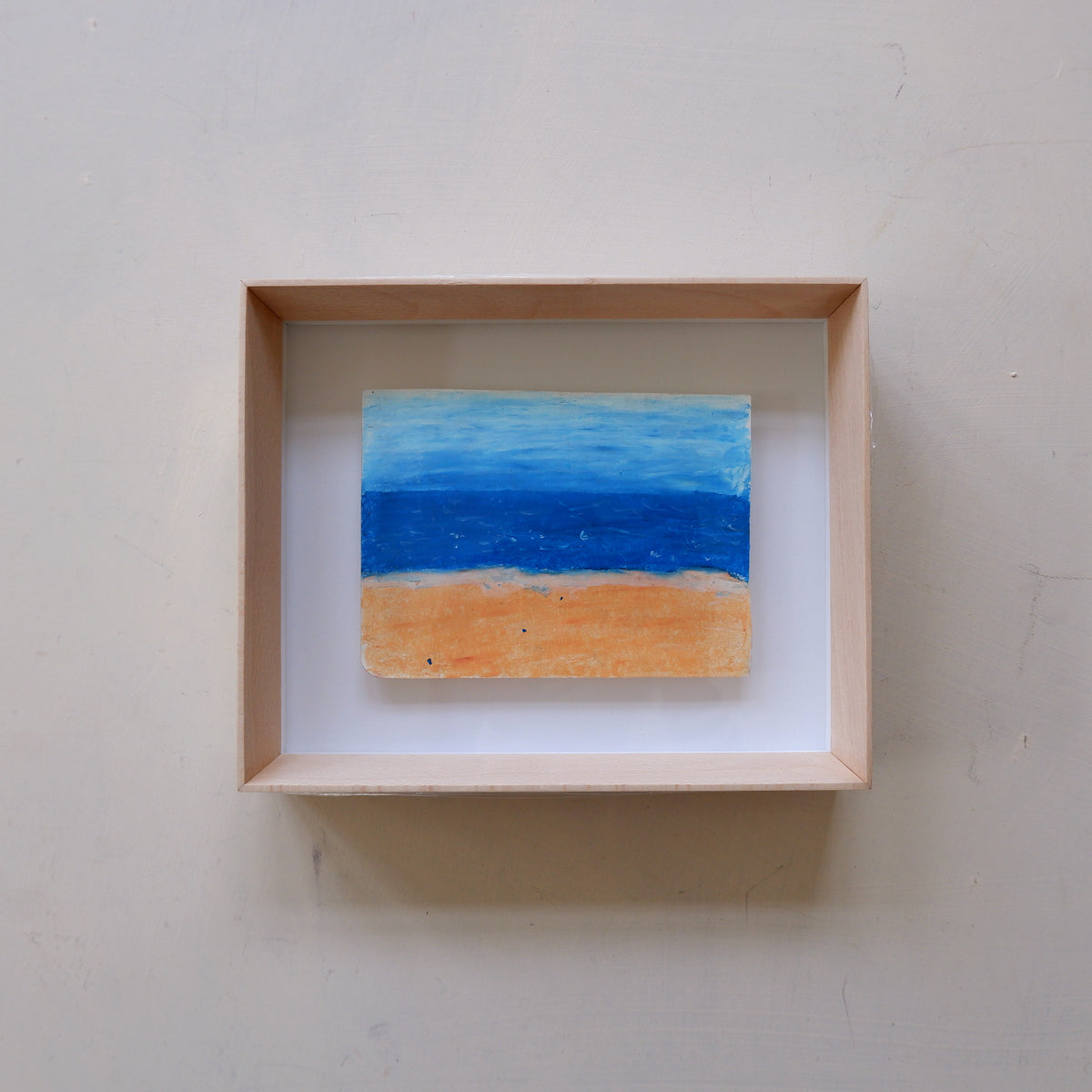 The beach (framed)