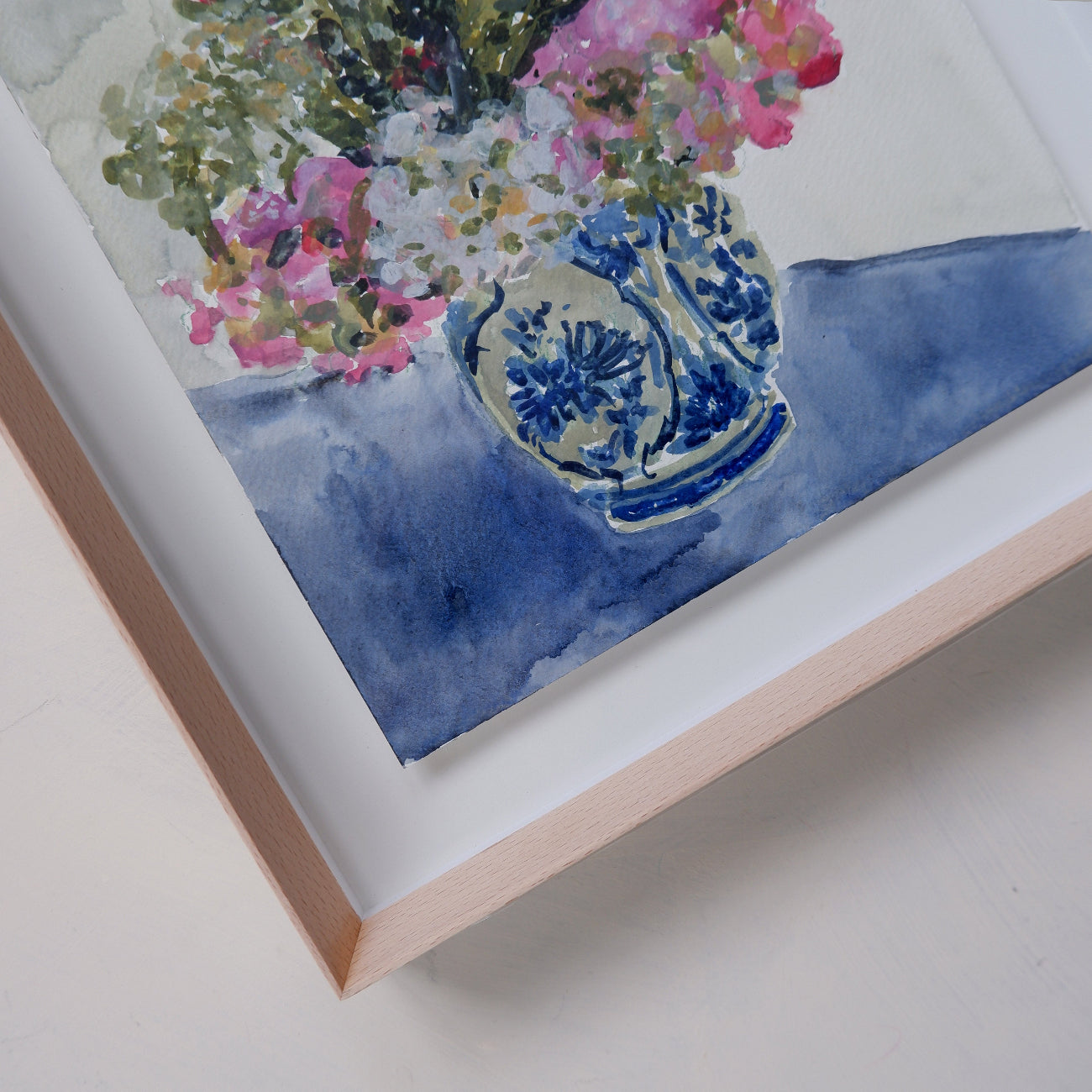 Krismisrose uit Ma se Tuin (Framed)